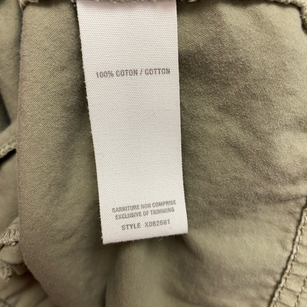 4 for $25 💚 Jacob Connexion Olive Green Utility Shirt Dress 💚 - 11/12 - Picture 6 of 7